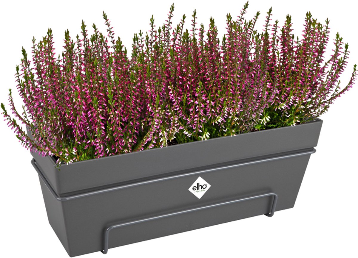 Elho Loft Urban Balcony Planter Allin1 50 - For Outdoor Balcony