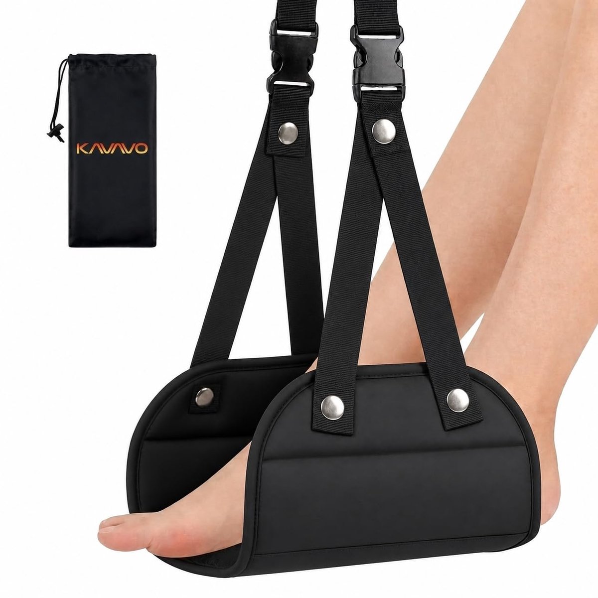 Dailygoods - Vliegtuigvoetsteun - Essentieel Reisaccessoire voor Comfortabele Vliegen