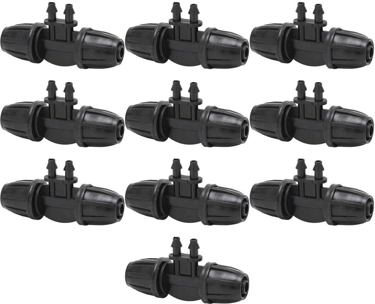 Dailygoods - Tuinslang Verbinders Set - Wateraansluitingen voor Irrigatie - 10 Stuks