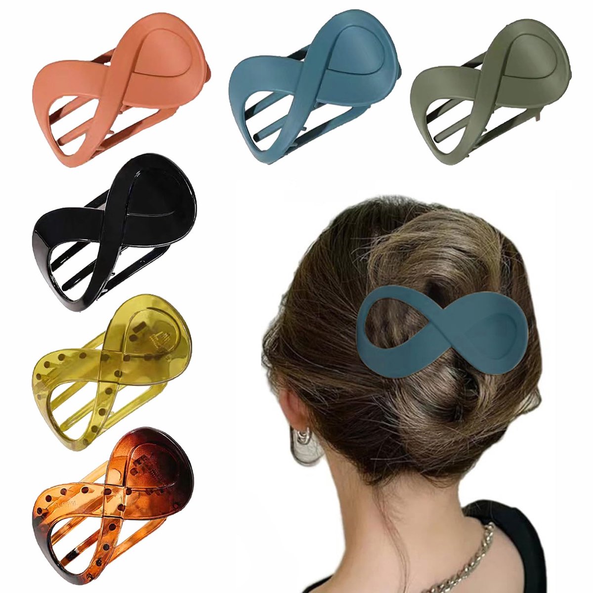 Dailygoods - Grote Antislip Haarklemmen voor Vrouwen en Meisjes - Haaraccessoires