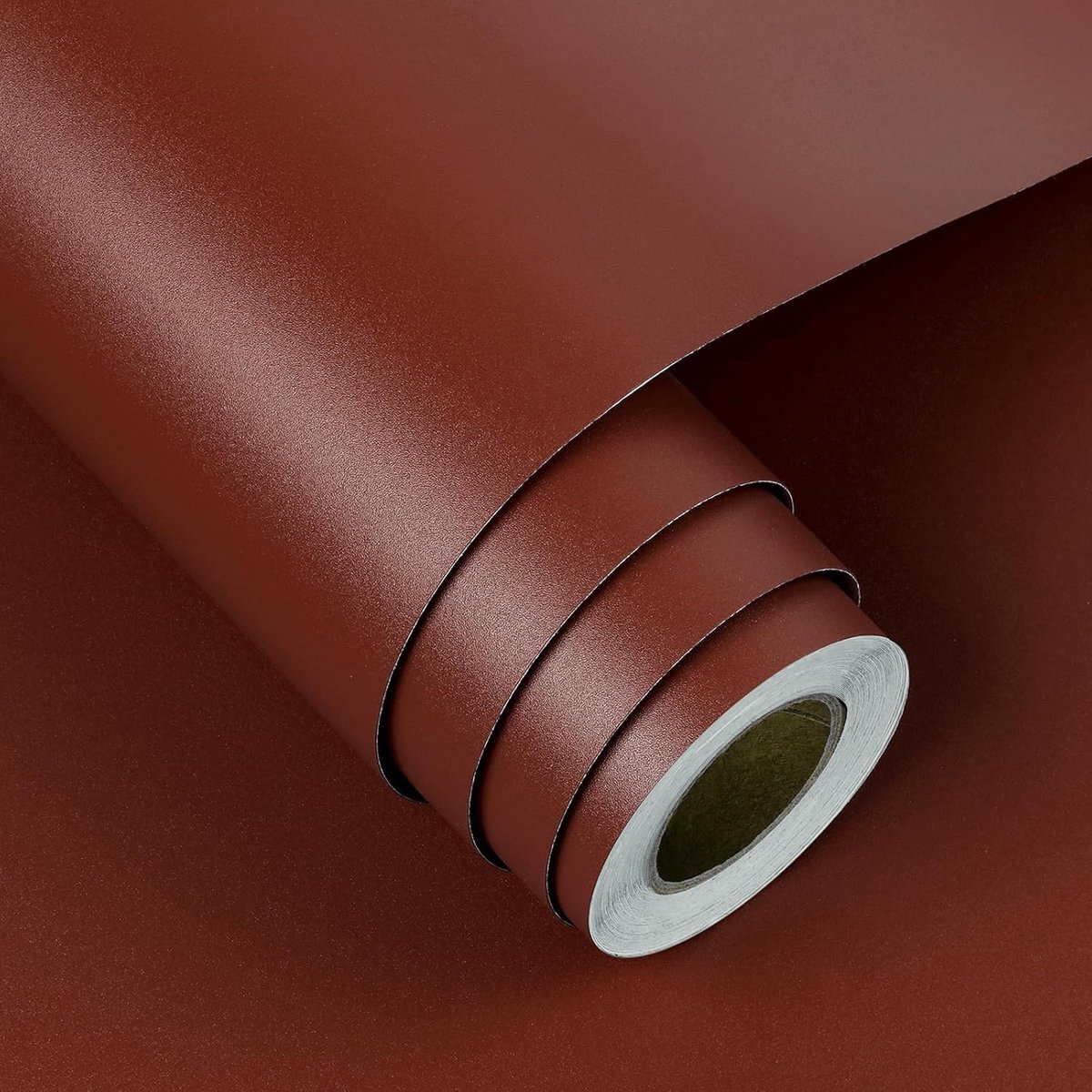 Dailygoods - Zelfklevend Donkerrood Behang 40CM x 2M voor Meubels