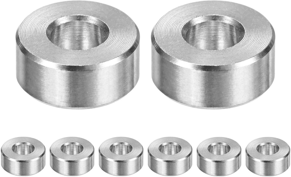 Dailygoods - 8 Stuks M6 Spacers - Metalen Schroef Standoff Bus voor Schroeven en Bouten