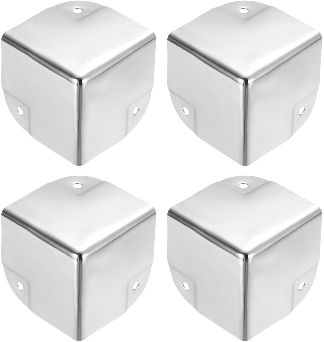 Dailygoods - 24 Stuks Metalen Hoekbescherming - Edge Protection voor Meubels