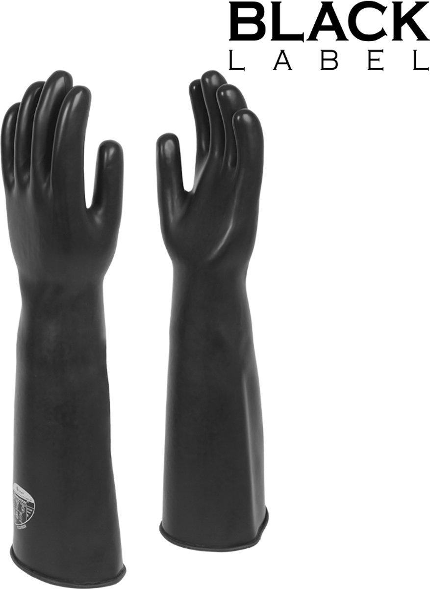 Thick Industrial Rubber Gloves Size 10