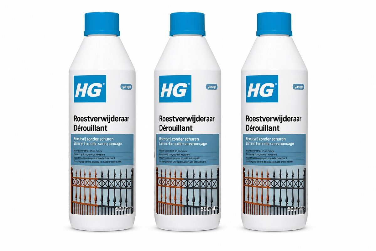HG roestverwijderaar (500 ml) - 3 stuks