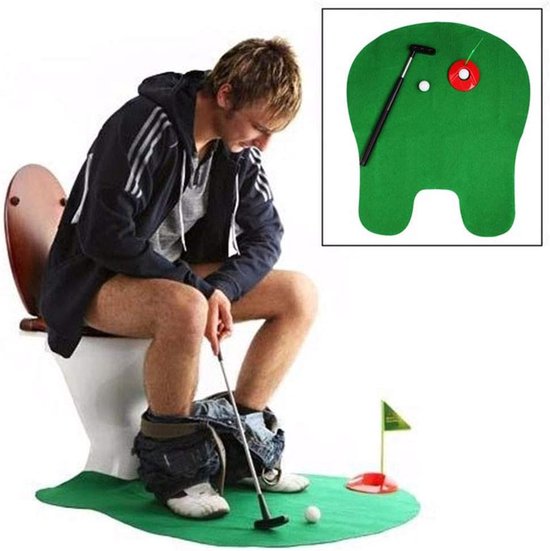 Golf Oefenmat - Golf Trainingsmat - Golf Techniek Verbeteren - Antislip Rubberen Onderkant - 15 x 43 cm - Groen van GOLF — afbeelding 2