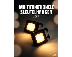 ATXANC Multifunctionele Mini Glare Cob Sleutelhanger Licht - 2stuk - Usb Opladen Emergency Lampen Sterke Magnetische Reparatie Werk Outdoor Camping Licht