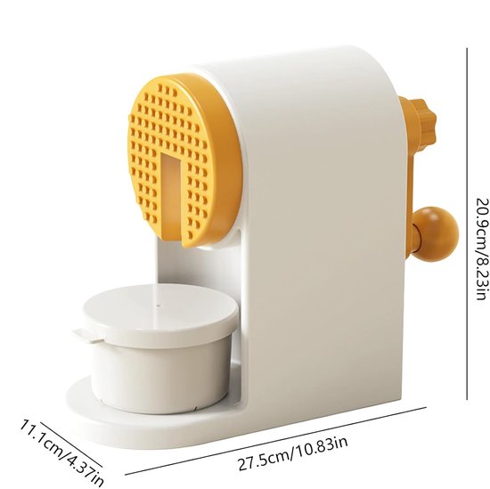 IJsmachine Handmatig - Ice Crusher Slush Maker - Drankjes Maken - Roestvrij Staal Snijder — afbeelding 4