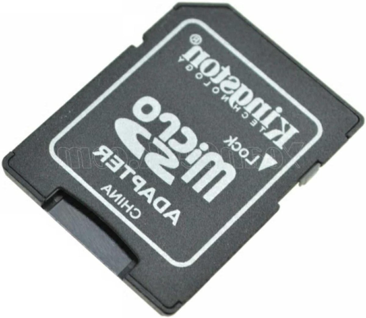 Micro SD naar SD Adapter - Geheugenkaart Adapter - Bestanden Overzetten - Converteert Micro SD - Standaard Formaat - Zwart