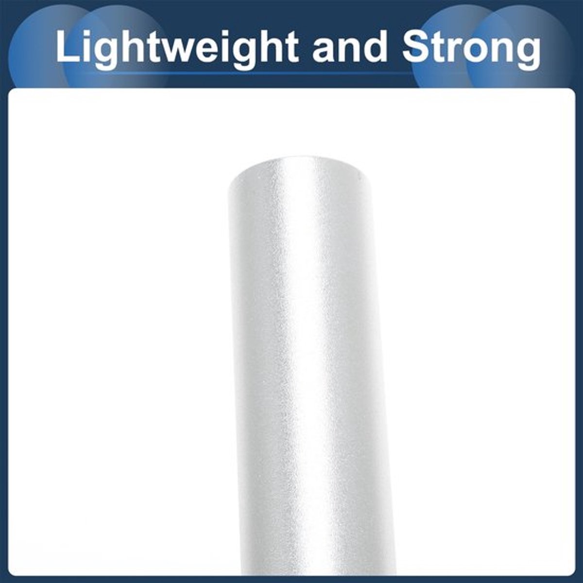 Post Fietszadel, 27,2 x 450 mm, aluminiumlegering, zilverkleurig, verstelbaar, met bevestigingsclip