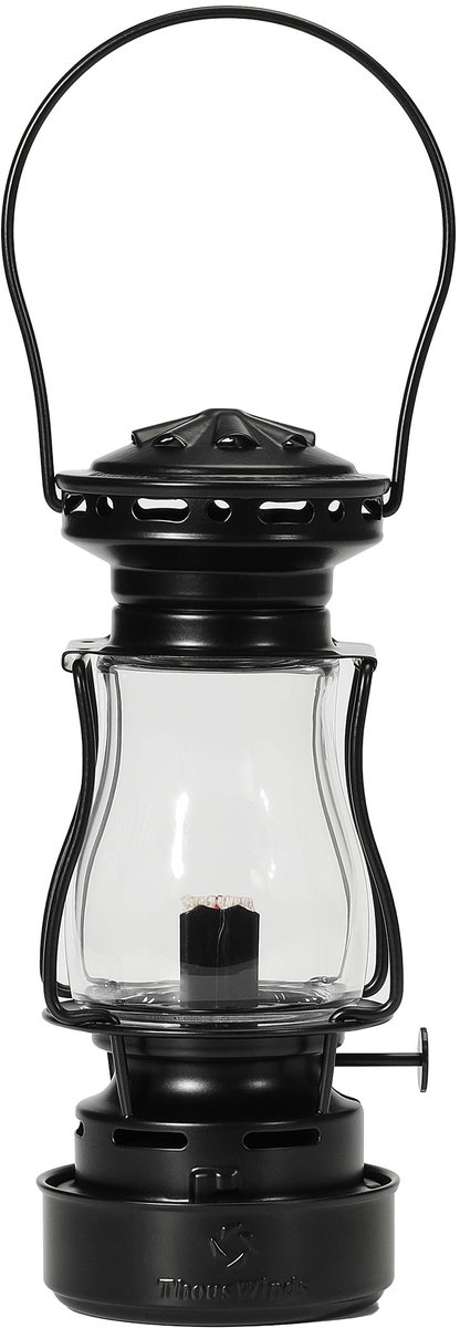 SnelShoppen - Thous Winds Petroleum Stormlamp, Retro Petroleumlamp Outdoor, Kerosine Lantaarn, Winddichte Stormlantaarn voor Camping, Wandelen, Pickni