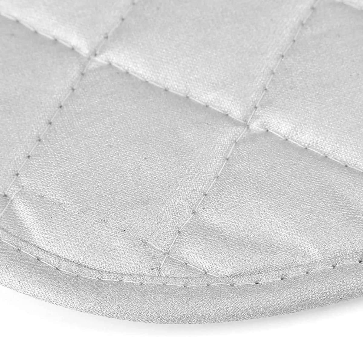 Opvouwbare Strijkmat - Strijkijzerkussen Reis - Meubels Beschermen - Getextureerde Antislip Bodem - 46 x 81 cm - Grijs