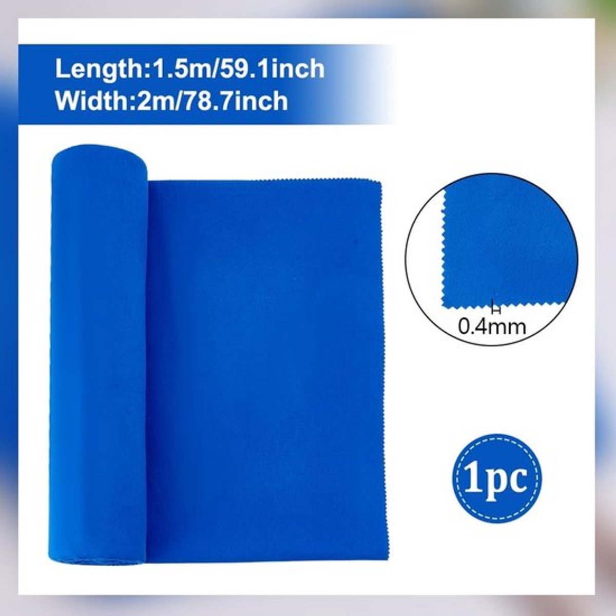 Schoonmaakdoek Anti-aanslag - Zilveren Polijstdoek - Sieraden Reinigingsdoek - Goud/Bestek Doek - Breed Toepasbaar - Maat 1,5 x 2 m
