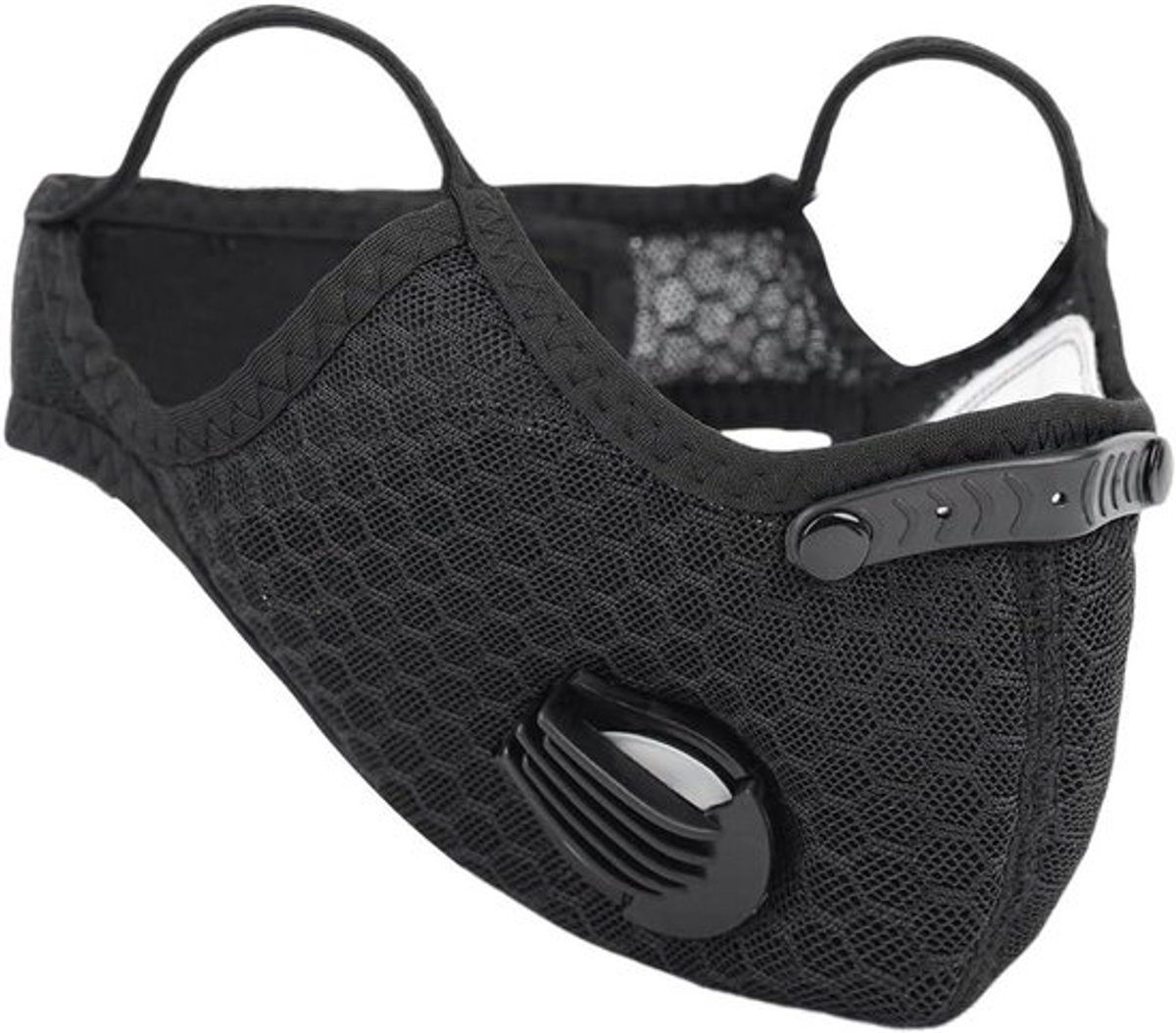 Stofmasker voor fietsen motorfiets - Anti-vervuiling masker - Half gezicht stoffilter - Bescherming tegen stof en vervuiling