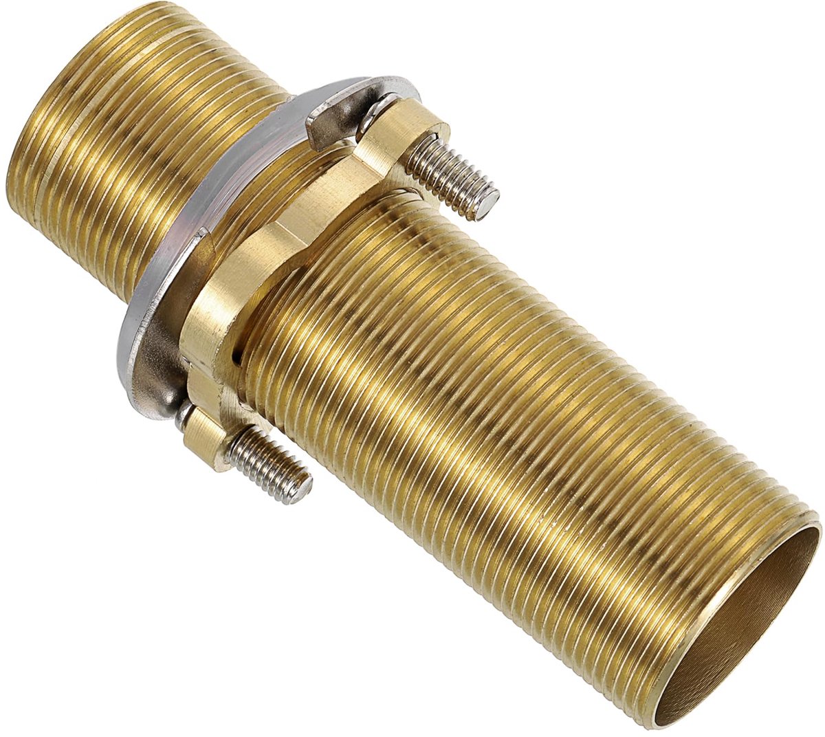 Dailygoods - Kraanverlengas 4 x 1.25 Inch - Messing Buiskoppeling met Moer