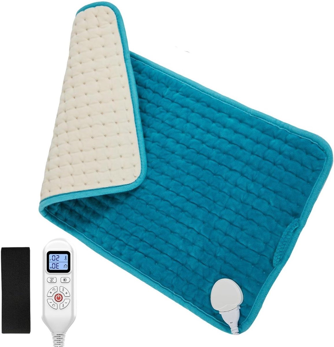 Verwarmingskussen - Warmtekussen Rugverwarmer - Pijnverlichting - Snelle Verwarming - 30 x 60 cm - Blauw