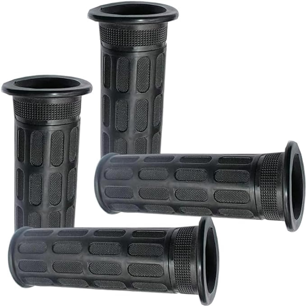 Dailygoods - Rubber Handvatten voor Kruiwagens - Set van 4, Antislip en Schokbestendig