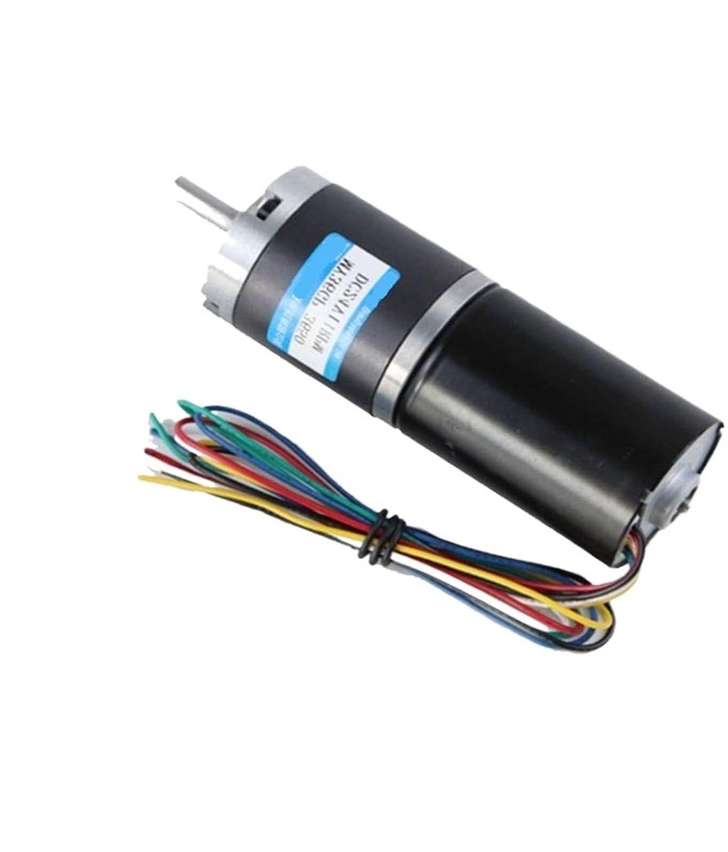 Elektrische Motor - DC Motor - Mechanische Aandrijving - Geluidsarme Warmteafvoer - 36 mm - Zilverkleurig