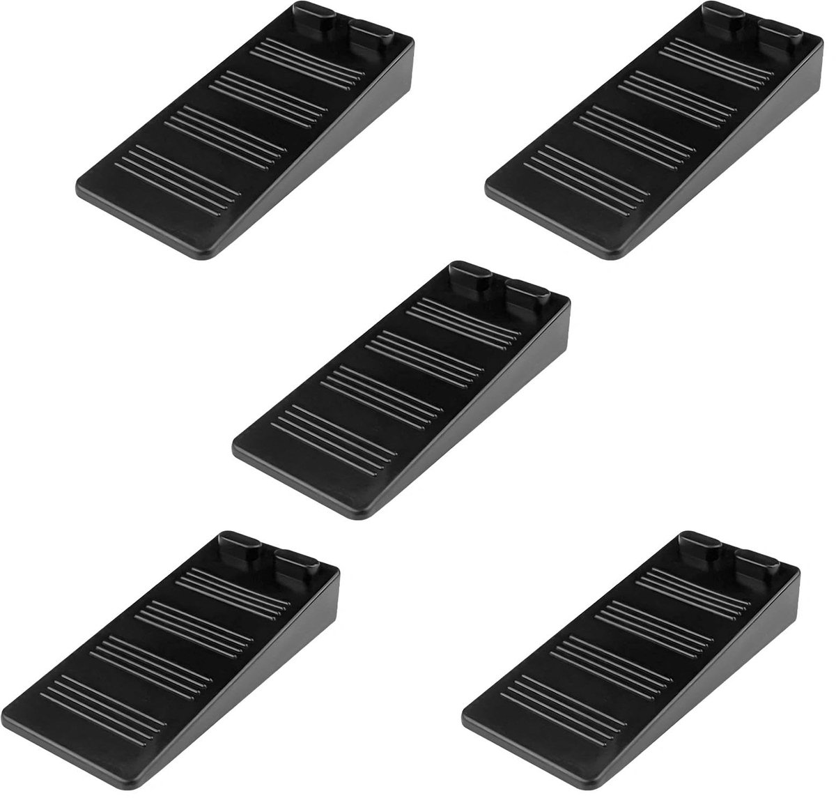 Dailygoods - Deurwiggen Set van 5 - Antislip en Verstelbaar