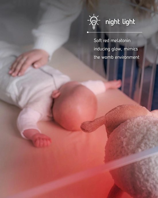 Huilsensor Schaap - Slaaphulp Baby - Baby Slaap Verbeteren - SmartCRY Sensor - 1 Stuk - Grijs — afbeelding 4