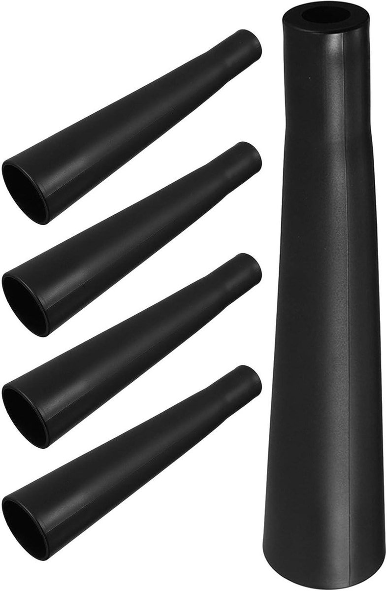 Honkbal Tee Toppers - Slagbalhouder Tee Balcup - Sporttraining Oefenen - Stevig Rubber Materiaal - 5 stuks - Zwart
