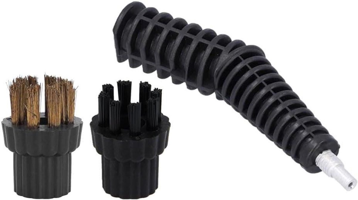 Reservekit Stoomdweil - Reinigingsaccessoires - Stoomreinigen - Messing Nylon Borstelkop - X5 Model - Niet gespecificeerd