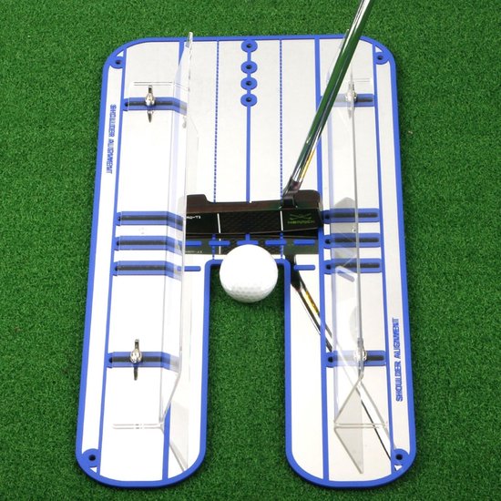 Golf Putting Spiegel - Putting Trainer Hulp - Golf Houding Verbeteren - Directe Feedback Spiegel - 44.5 cm - Zwart van GOLF — afbeelding 3