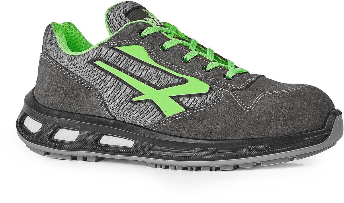 SnelShoppen - U-Power Red Lion Point uniseks lichtgewicht veiligheidsschoenen, flexibele anti-lek leren sneakers met Infinergy-inzetstuk en aluminium
