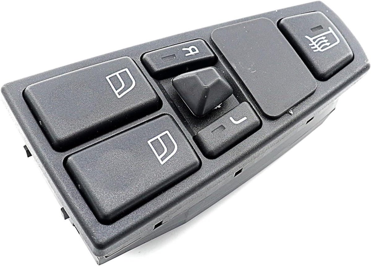 Elektrische Raamschakelaar - Auto Venster Schakelaar - Auto Reparatie - Direct Plug-and-Play - 18 Pinnen - Zwart