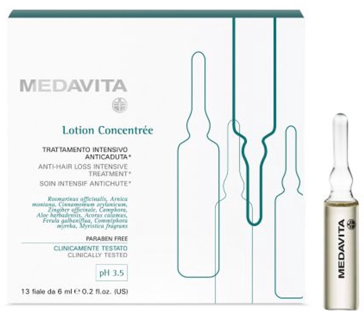 Promo : Medavita Special Edition Lotion Concentrée Box 13 x 6ml + Elisièr 50ml