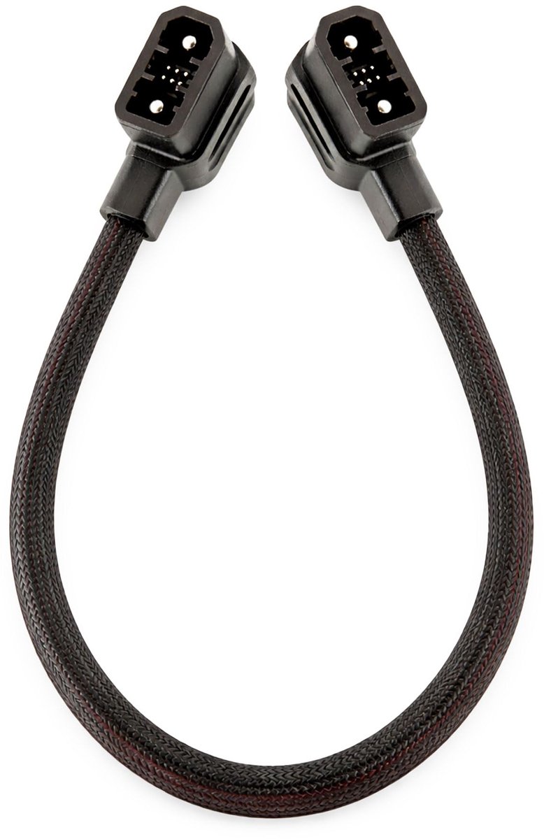 SnelShoppen - Extra Batterijaansluitkabel voor EcoFlow Delta Max, Delta 2, Delta 3 (Plus/1500) & Wave 2/3 - Ideaal voor Camping, Outdoor en Noodstroom