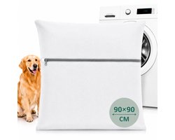 waszakken voor huisdieren– Grote Waszak 90×90 cm – Beschermt Wasmachine -Honden & Katten