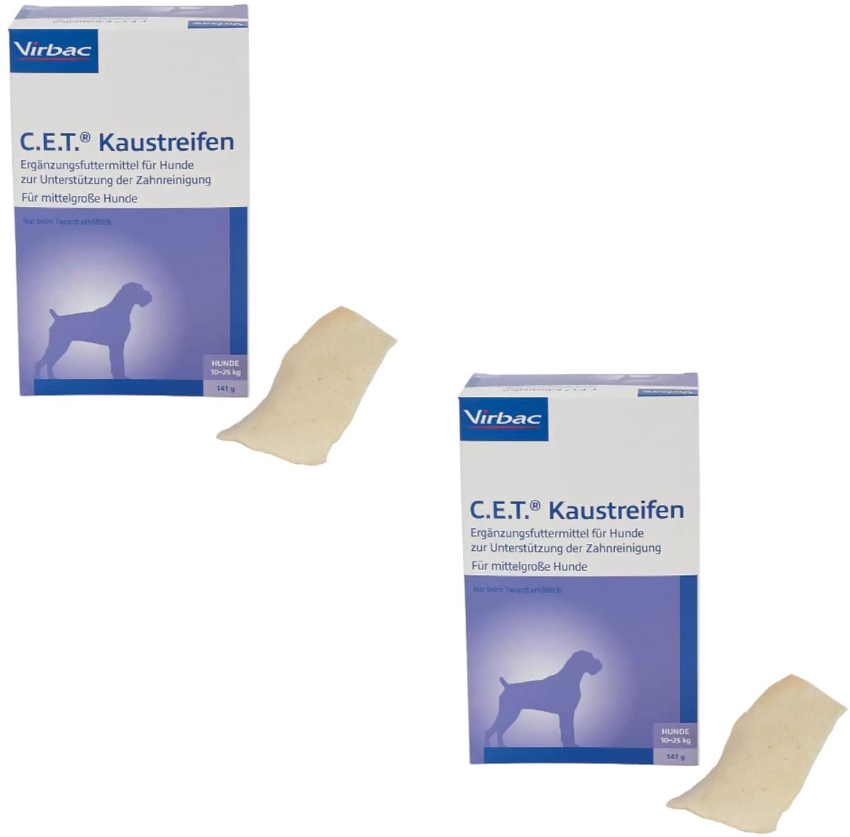 Dailygoods - C.E.T. Kauwstrips voor Middelgrote Honden (10-25 kg)