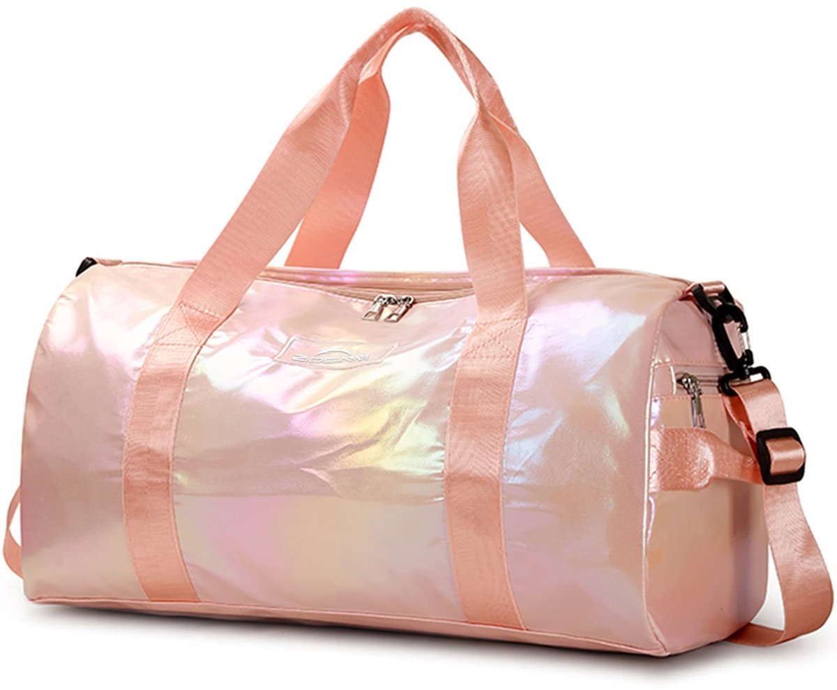 Dailygoods - Vrouwen Sporttas met Schoen- en Nat Compartment - Grote Waterdichte Reisbag