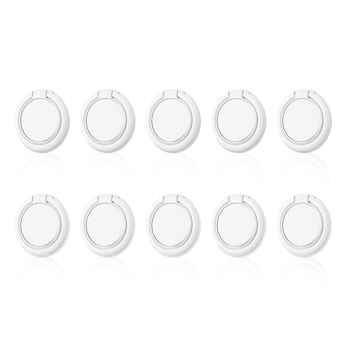 Dailygoods - 10 Stuks Ronde Zonnebril-Organizer - Zelfklevende Wandmontage voor Brillen