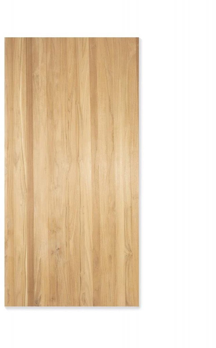 Dailygoods - Teak Massief Houten Tafelblad 40 mm - Meubelbouwplaat