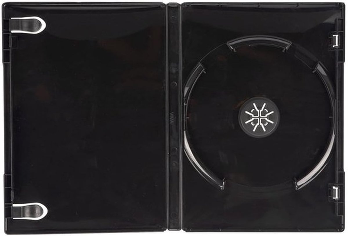 Pakket van 25 Premium Zwarte DVD Hulsjes - Duurzame Opbergoplossing van Dragon Trading