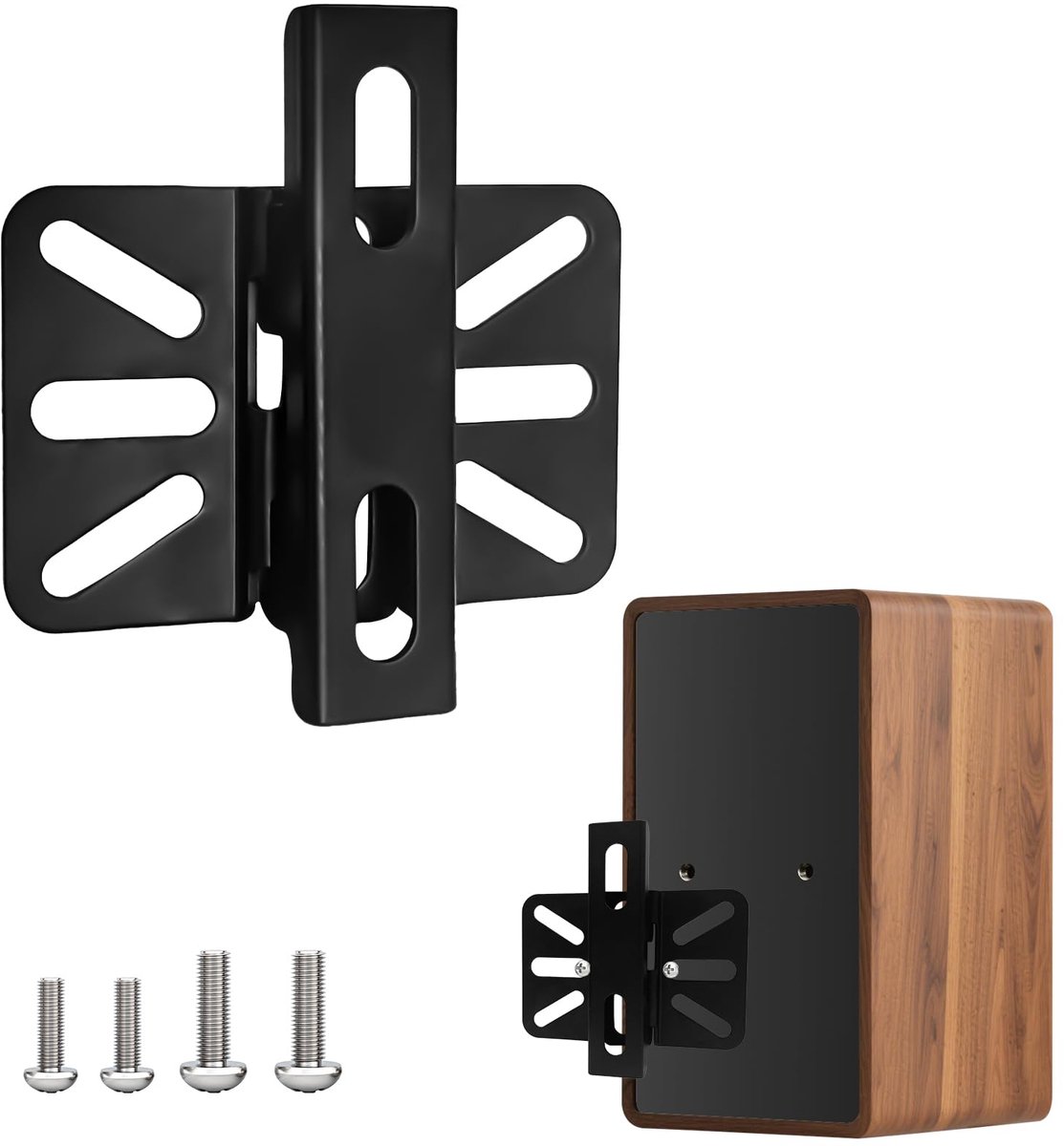 Dailygoods - Universele Speaker Wandbeugel tot 15 kg - Ultra Dun Ontwerp