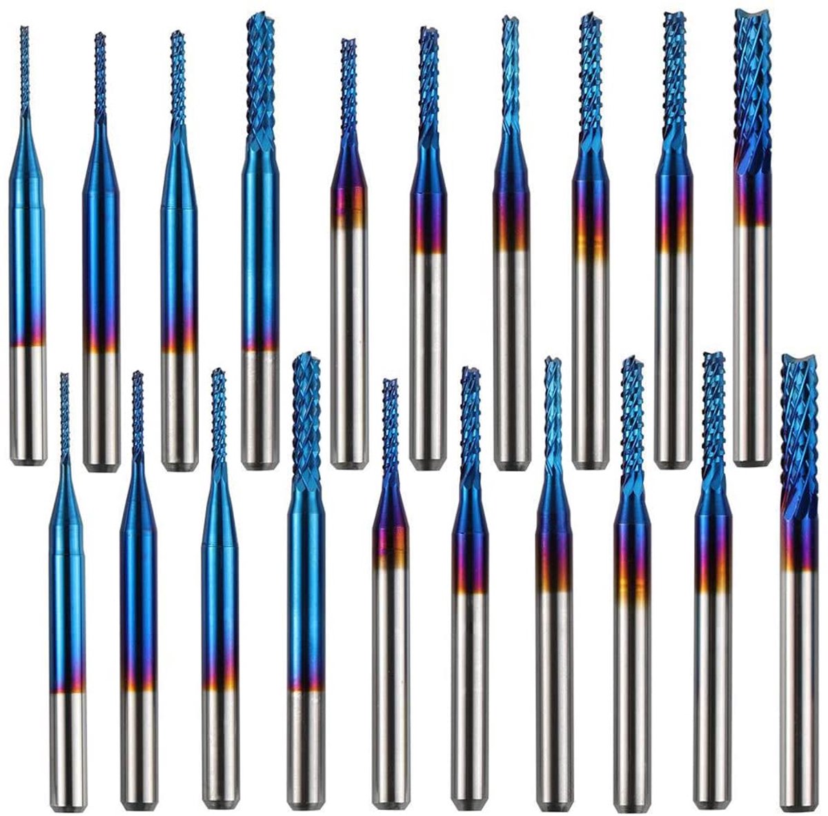 Dailygoods - 20 Stuks Nano Blue Coating Frees - Voor Bewerking van Hout en Kunststof