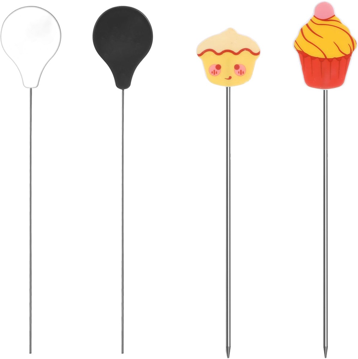 Dailygoods - 4 Stuks Cake Tester Naalden - Keukenhulpmiddel voor Bakkerij