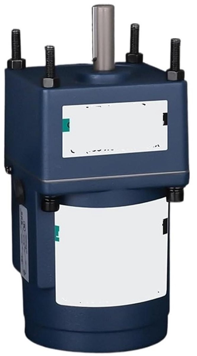 Transmissiemotor - Wisselstroommotor Eenfasige motor - Machines Aandrijven - Omkeerbaar - 15 W 300 rpm - Zilverkleurig