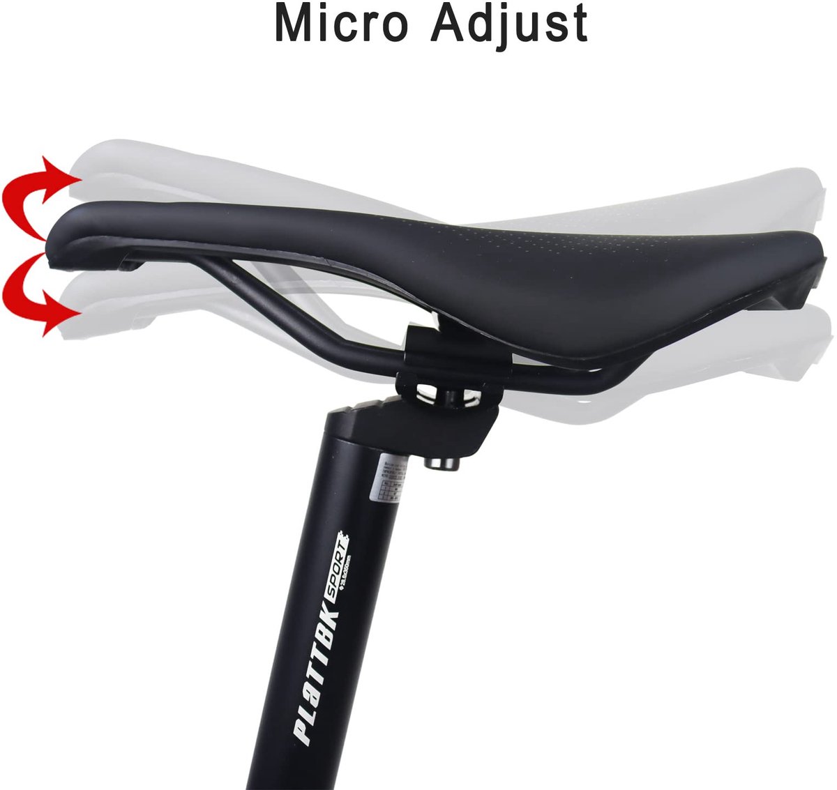 SnelShoppen - Fietszadel Schacht Aluminiumlegering MTB Buis 31.6mm - Comfortabel, Lichtgewicht en Duurzaam voor Fietsers