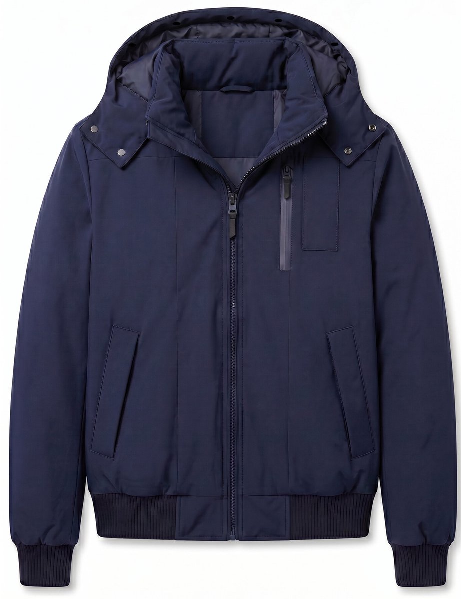 Jas Heren - Heren Jassen Winter - LF7006 - Blauw - Maat XL
