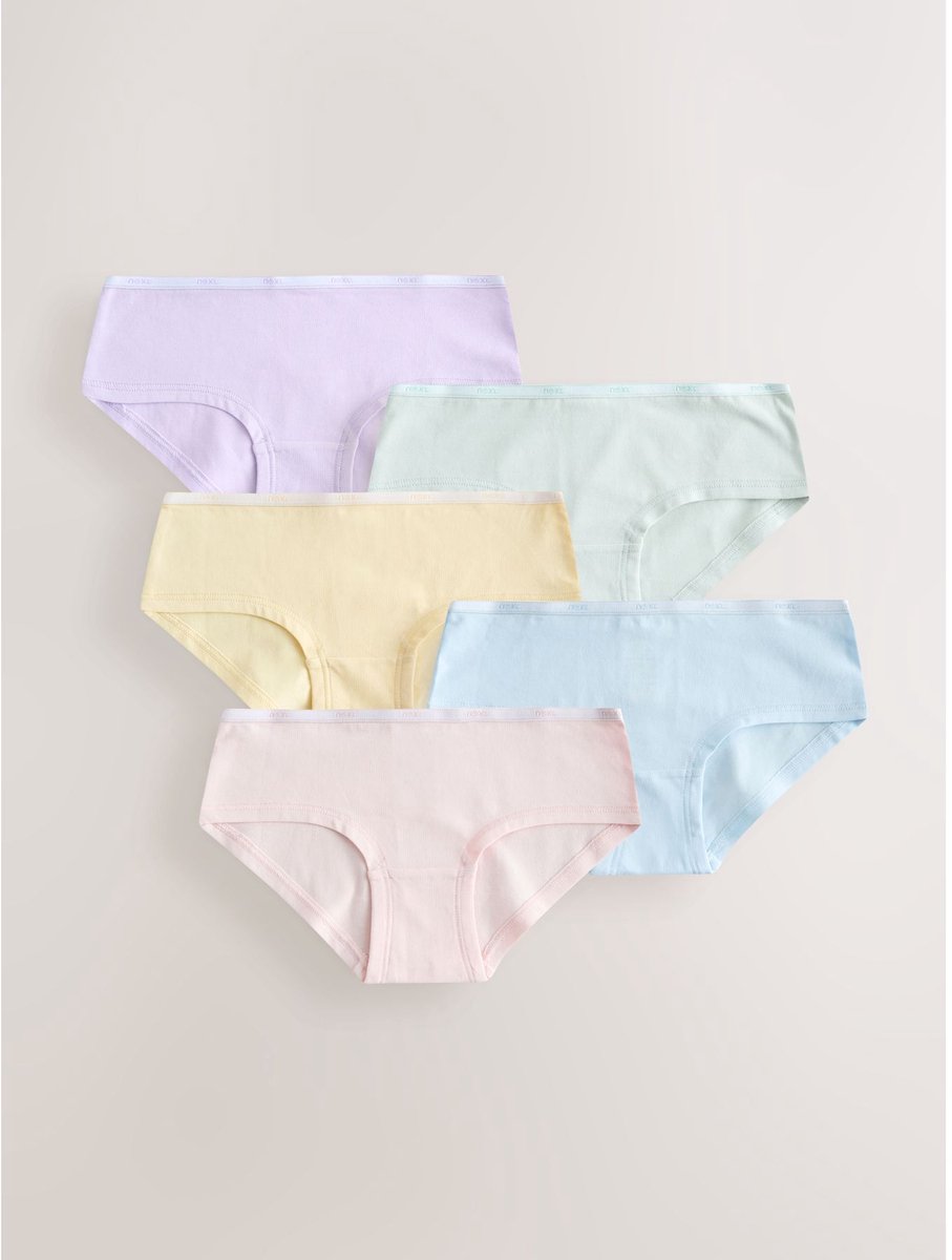 Next - Meisjes - Set van 5 hipsters - Paars