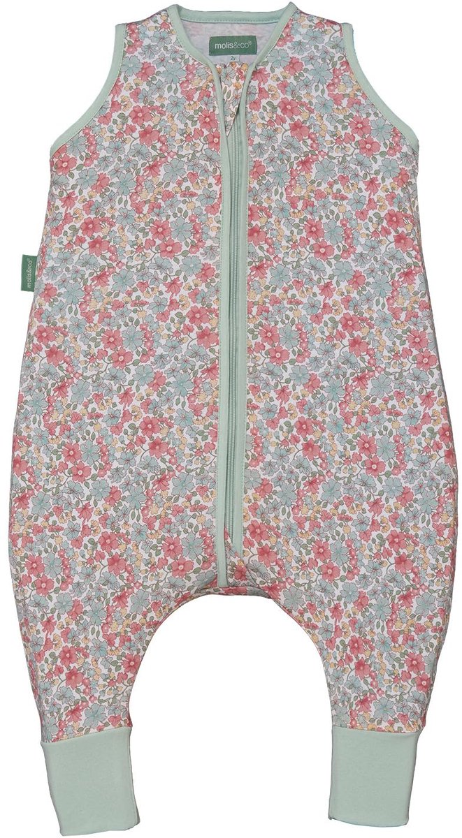SnelShoppen - Babyslaapzak met Voeten 0,5 TOG - Zomerslaapzak voor Jongens - Kinderslaapzak met Benen - 100% Katoen (Oeko-TEX 100) - Premium Kwaliteit