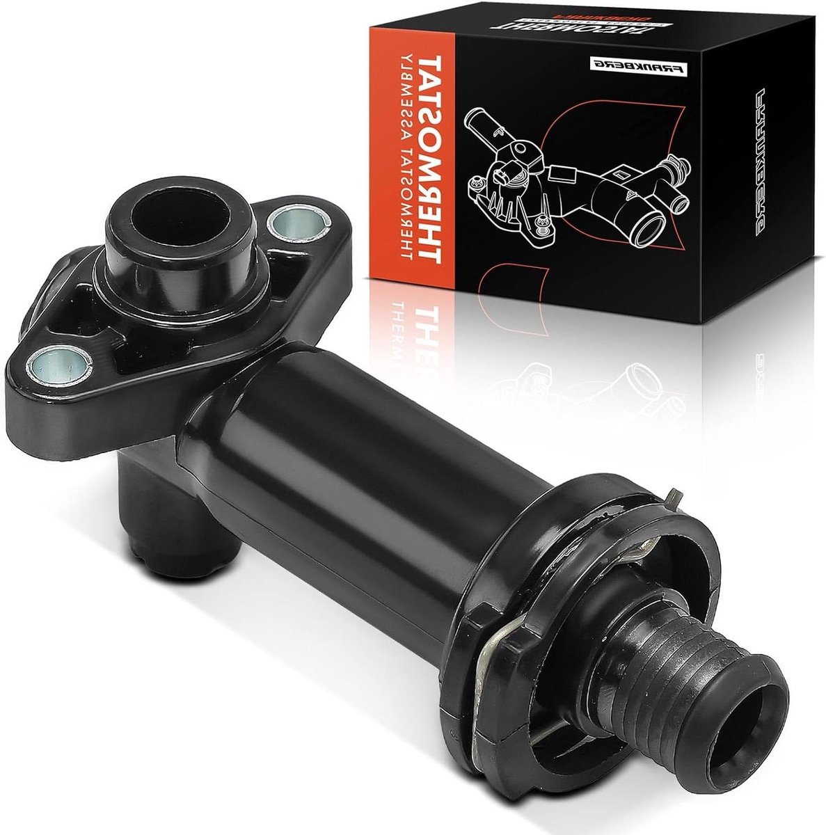 Thermostaat - Koelvloeistofregelaar - Motor Temperatuur Beheersen - 70°C Openingstemperatuur - 200 g - Zilver