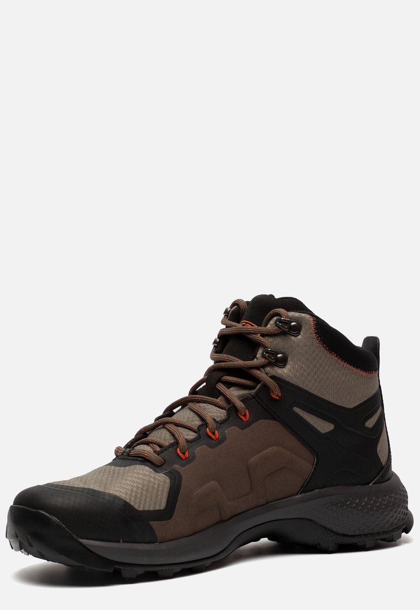 KEEN Explore Mid Waterproof Heren Wandelschoenen Canteen/Brindle Grijs