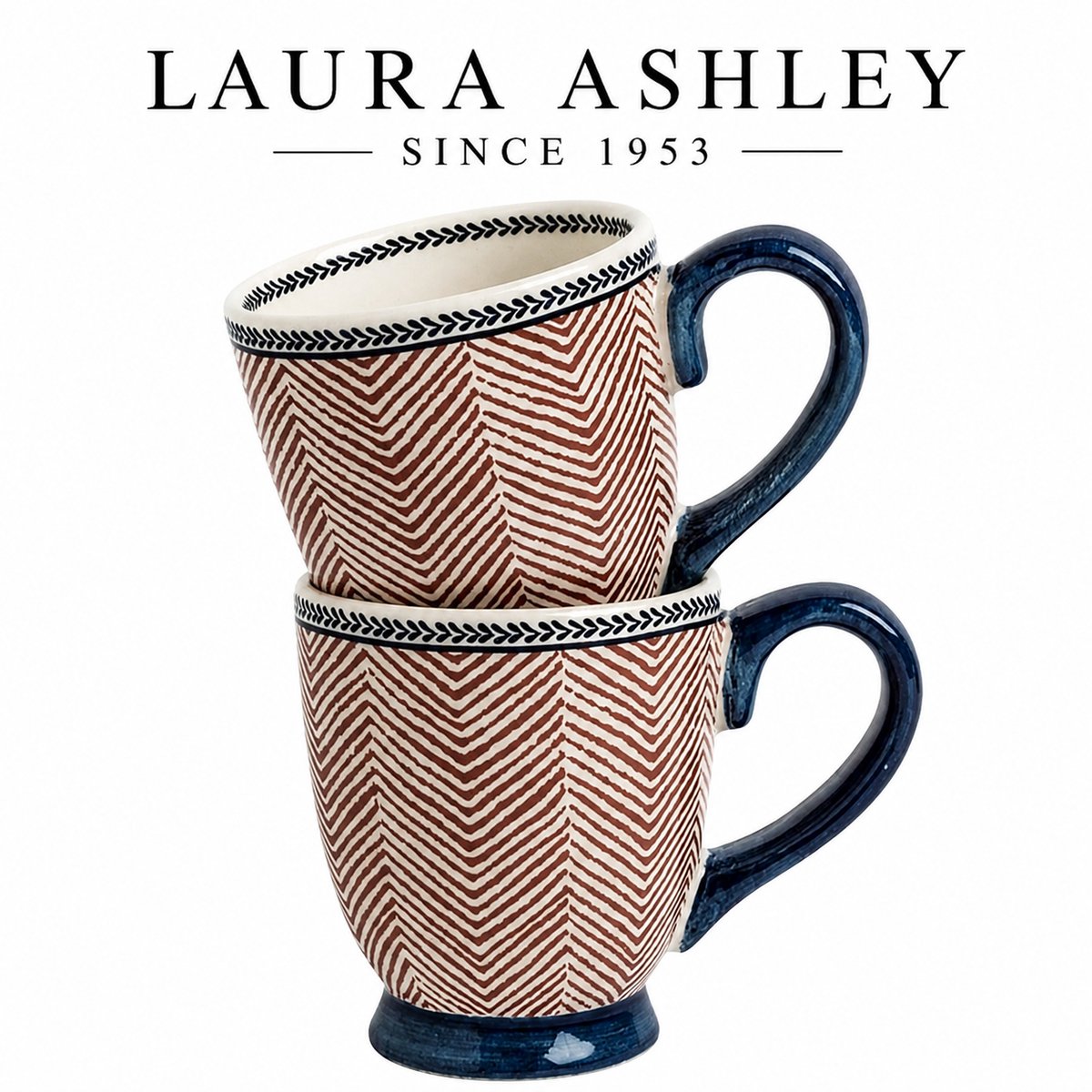 Laura Ashley Hedingham Collectables - Giftset 2 Minimokken Edwin Blue Terra 20 cl.