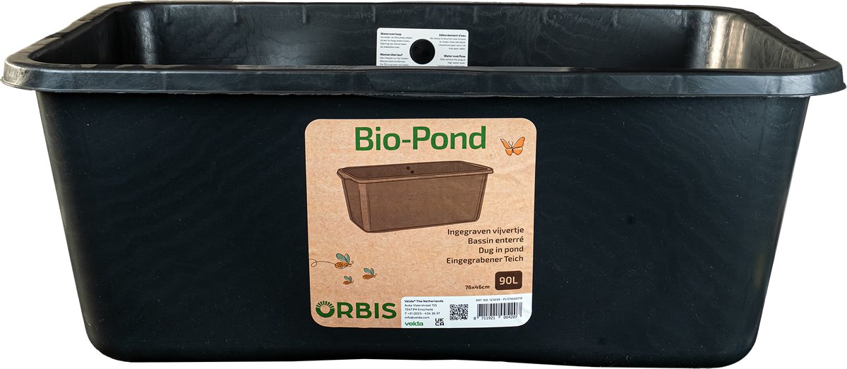 Velda Orbis Bio-Pond - mini-vijver 76 x 46 cm 90 Liter