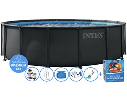 Ø 488 x 122 cm Intex Ultra XTR Frame PREMIUM zwembad set – rond